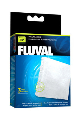Fluval C2 Hang On Filter Poly/Foam Pad
