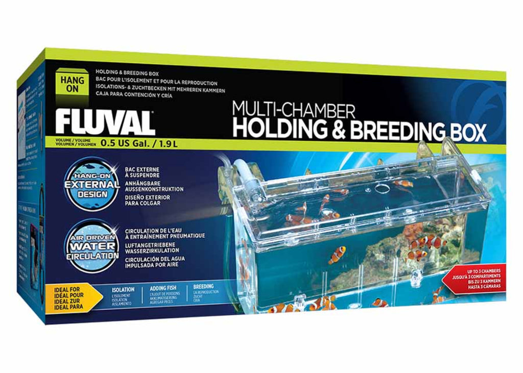Fluval Multi-Chamber Holding and Breeding Box for fish fry and aquarium fish 1.9L
