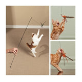 Go Cat - Da Bird Original Feather Rod