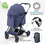 Ibiyaya Maxi Deep Carriage Pet Stroller
