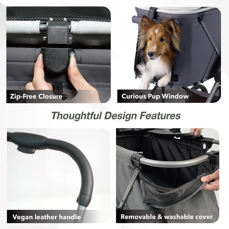 Ibiyaya Maxi Deep Carriage Pet Stroller