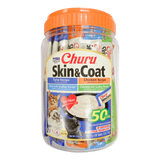 Inaba Cat Churu Puree Skin & Coat Varieties Tub