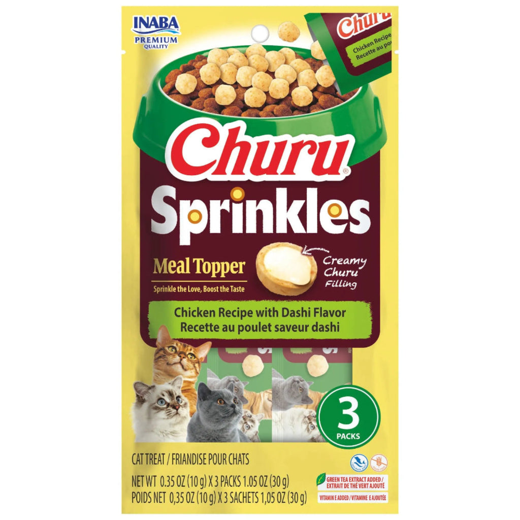 Inaba Churu Sprinkles Chicken with Dashi 30g freeze-dried cat treats and chicken meal topper