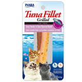 Inaba Grilled Tuna Fillet Extra Tender in Tuna Broth cat treat 15g – hand-cut grain-free high moisture lightly grilled tuna fillet treat for cats