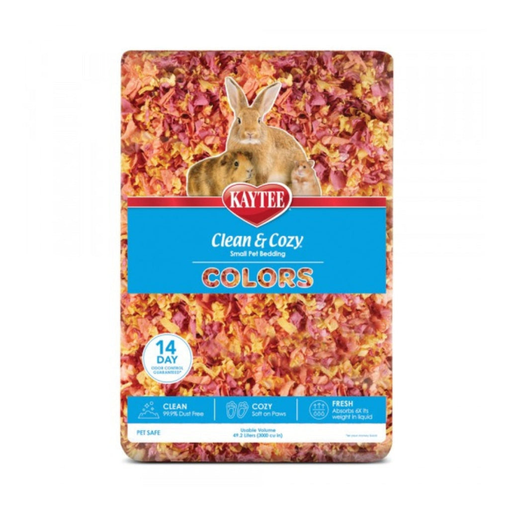 Kaytee Clean & Cozy Extreme Odour Control Sunset paper bedding for small animals