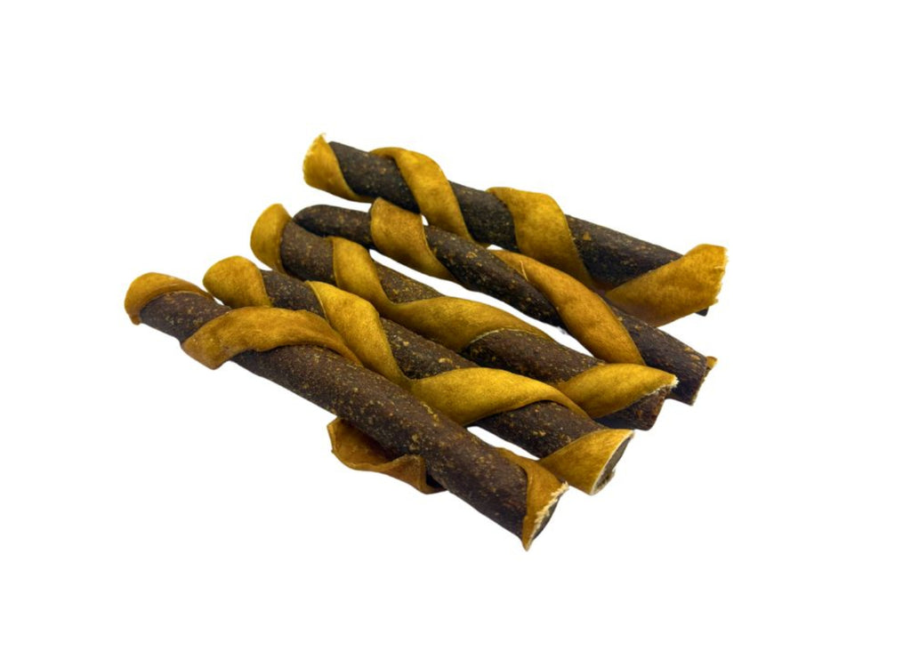 Kirby Pet Treats Kangaroo and Beef Roll-Ups Natural Dog Treat