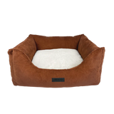 La Doggie Vita Low Front Micro Corduroy Bolster with Removable Parts
