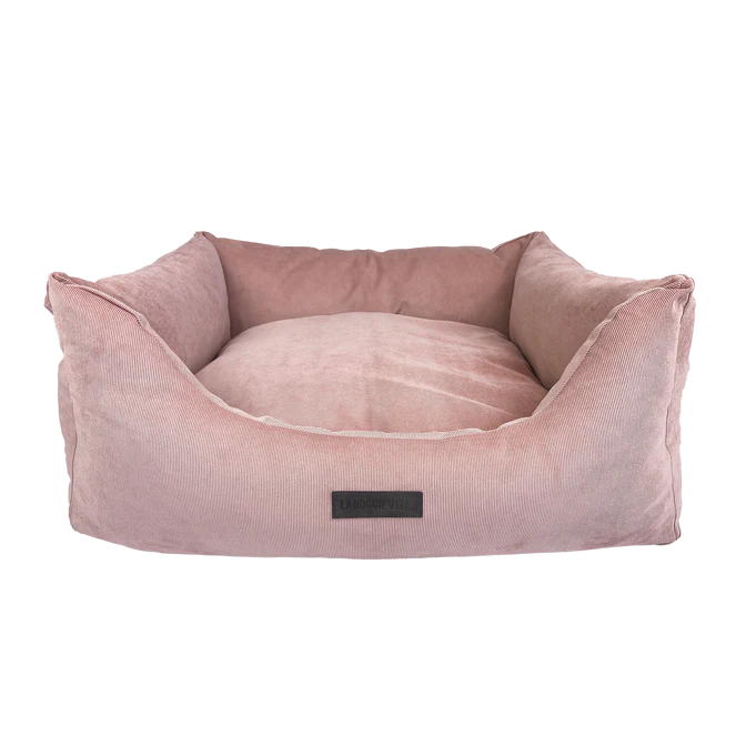 La Doggie Vita Low Front Micro Corduroy Bolster with Removable Parts