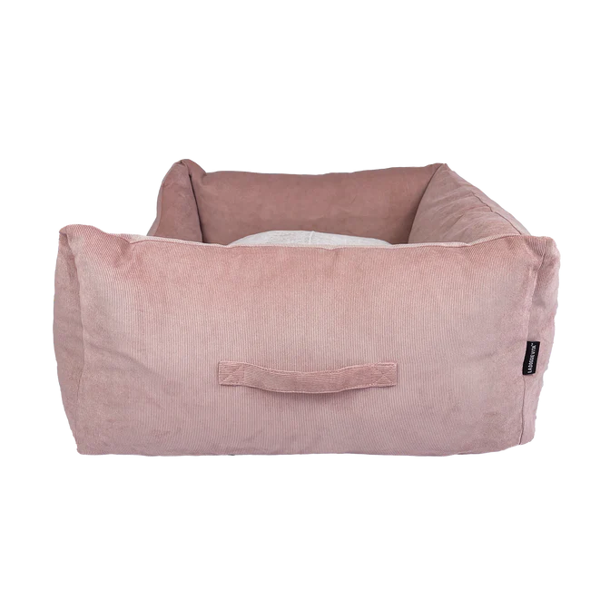 La Doggie Vita Low Front Micro Corduroy Bolster with Removable Parts
