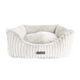 La Doggie Vita Low Front Velour Corduroy Bolster with Removeable Parts