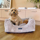 La Doggie Vita Low Front Velour Corduroy Bolster with Removeable Parts
