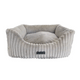 La Doggie Vita Low Front Velour Corduroy Bolster with Removeable Parts