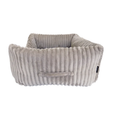 La Doggie Vita Low Front Velour Corduroy Bolster with Removeable Parts