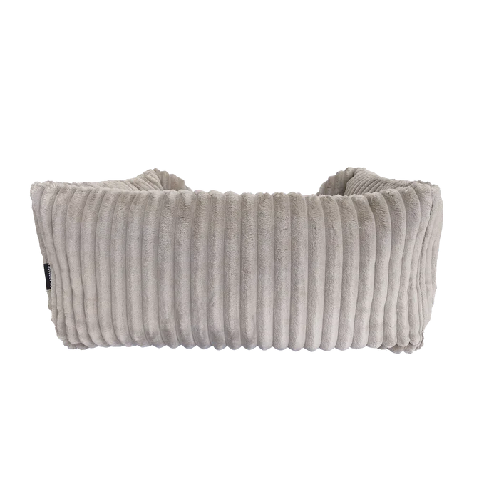 La Doggie Vita Low Front Velour Corduroy Bolster with Removeable Parts