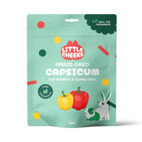 Little Cheeks Freeze Dried Capsicum Treats for Rabbits and Guinea Pigs 20g