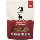 Meaty Treaty Freeze Dried Venison Treats 70g – single ingredient hypoallergenic novel protein Australian made freeze dried treat for dogs and cats
