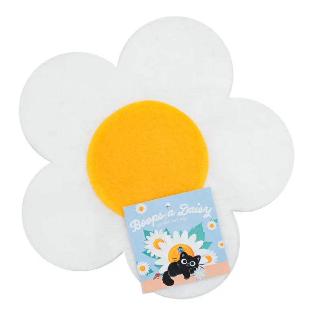 Meowbox Boops A Daisy Catnip Toy daisy flower cat toy