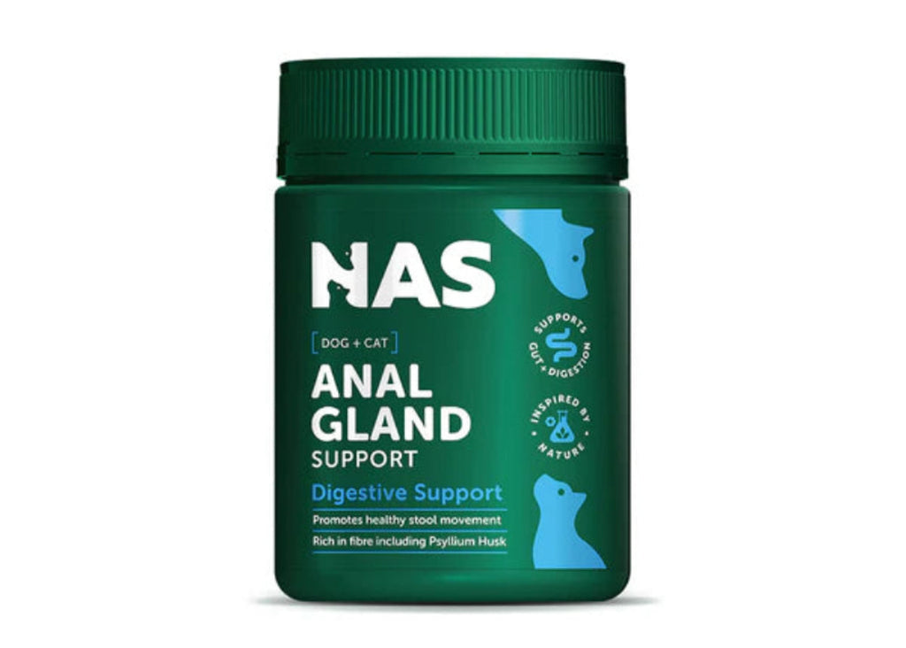 NAS Anal Gland Support for Dogs and Cats Fibre Digestive Supplement 120g