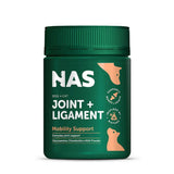 NAS Natural Animal Solutions Joint and Ligament Support Powder 120g – glucosamine chondroitin MSM green lipped mussel joint supplement for dogs and cats