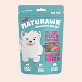 Naturawr Peckin' Duck 50g freeze-dried dog treats