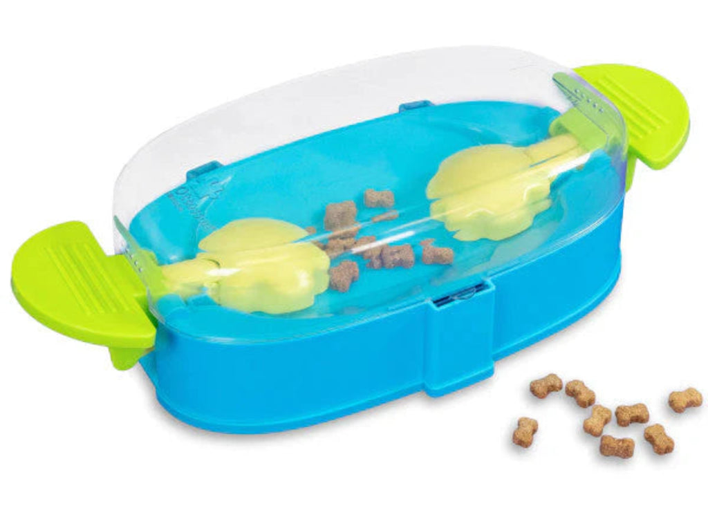 Nina Ottosson Paw N Play Level 2 interactive dog puzzle toy and treat dispenser