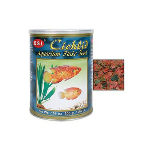 Upmarket Pets & Aquarium | OSI Cichlid flakes | Shop aquarium fish food online