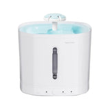 Pawgether DRIP 1T smart pet water fountain 2.5L white tiffany blue – wireless magnetic pump radar sensing 4-stage filtration automatic cat and dog water dispenser