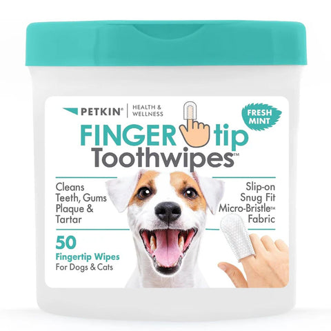 Petkin - Finger Tooth Wipes Fresh Mint