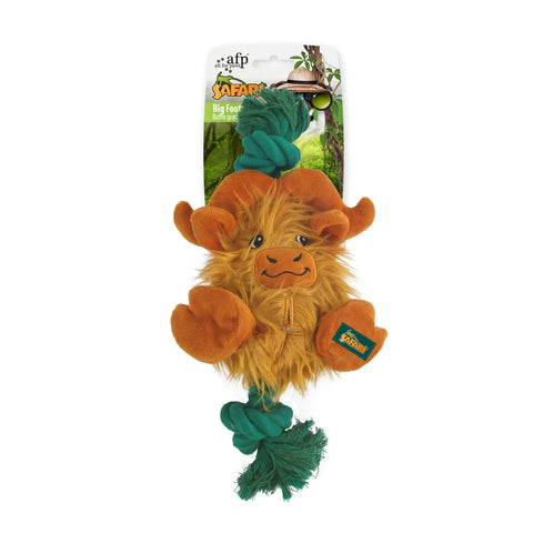 Safari Big Foot Buffalo with Rope 31 x 17cm