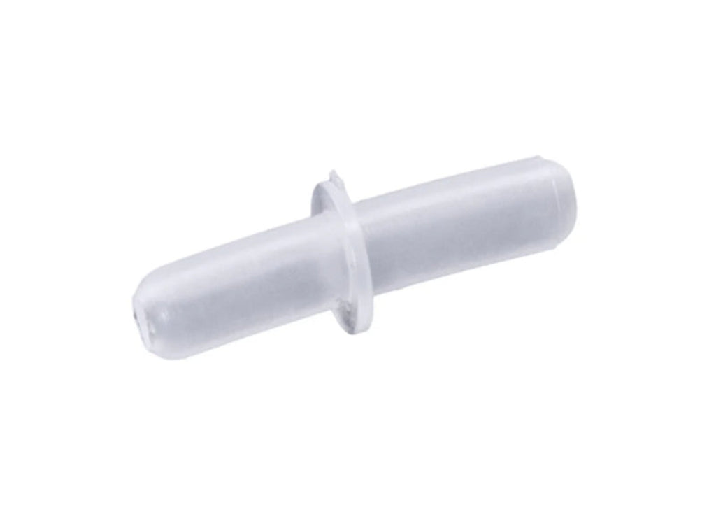 Straight airline connector – universal 4mm aquarium air line joiner for connecting two sections of standard aquarium airline tubing
