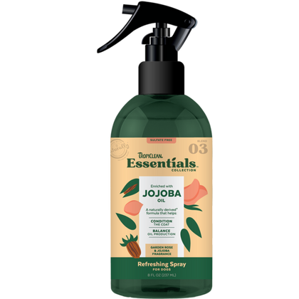 Tropiclean - Essentials Jojoba Oil Deodorizing Spray