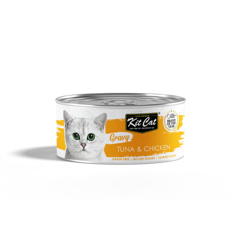 Upmarket Pets & Aquarium | Kit Cat Tuna & Chicken Gravy Wet Food | Shop cat food online