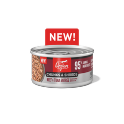 Orijen Chunks & Shreds - Beef & Tuna Entrée