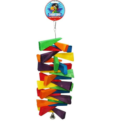 Cheeky Bird Triangle Spiral