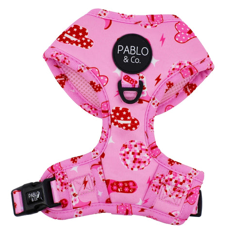 Upmarket Pets | Pablo & Co Adjustable Harness Disco Cowgirl