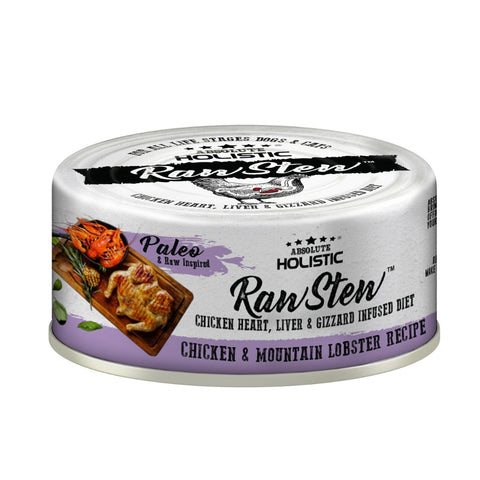 Upmarket Pets & Aquarium | Absolute Holistic Raw Stew Cat Chicken And Mountain Lobster Wet Food