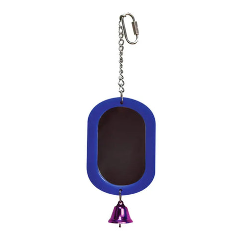 Avi One Parrot Toy Acrylic Oval Mirror
