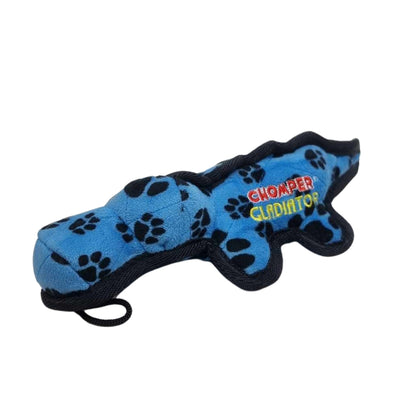 Upmarket Pets & Aquarium | Chomper Gladiator Tuff Crocodile Dog Toy - Assorted Colour | Shop dog toys online