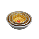 Upmarket Pets & Aquarium | Food and Water Pet Bowl - Orange Red Paw | Shop pet bowls online