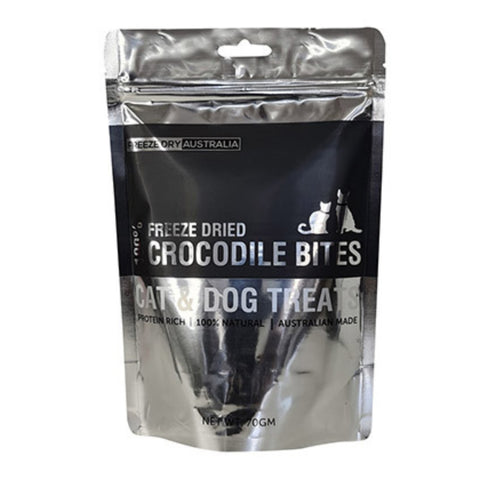 Upmarket Pets & Aquarium | Freeze Dried Crocodile Bites | Shop dog treats online