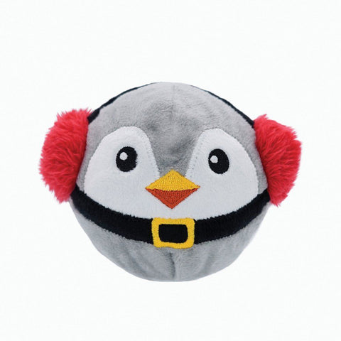 Upmarket Pets & Aquarium | HugSmart Super Ball Happy Woofmas Penguin | Shop dog toys online