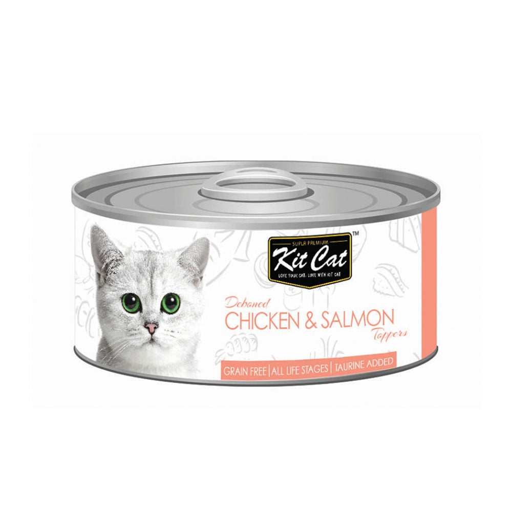 Upmarket Pets & Aquarium | Kit Cat Chicken & Salmon Wet Food | Shop cat food online