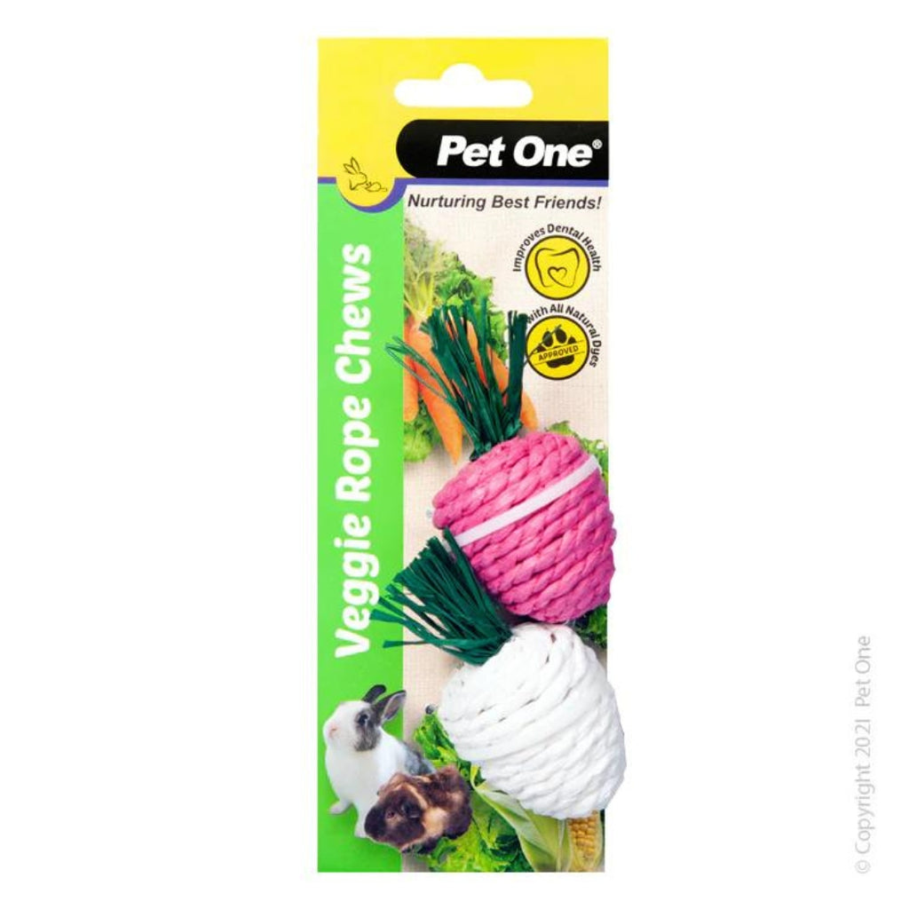 Upmarket Pets & Aquarium | Pet One Small animal rope chew radish
