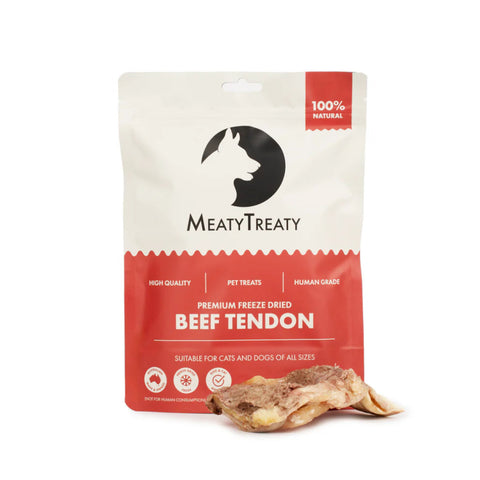 Meaty Treaty Freeze Dried Beef Tendon Dog & Cat
