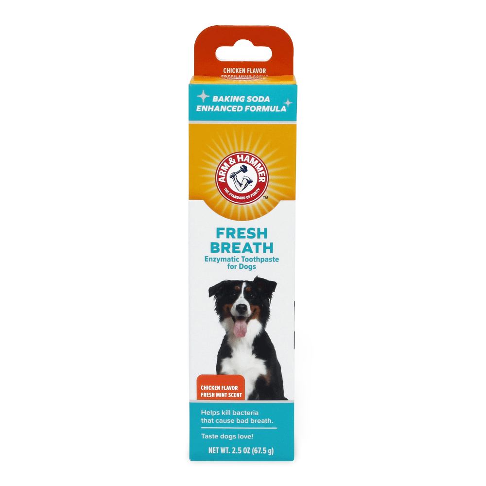 Arm & Hammer Fresh Breath Enzymatic Toothpaste For Dogs Chicken Flavor