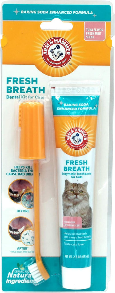 Arm & Hammer Fresh Breath Dental Kit For Cats