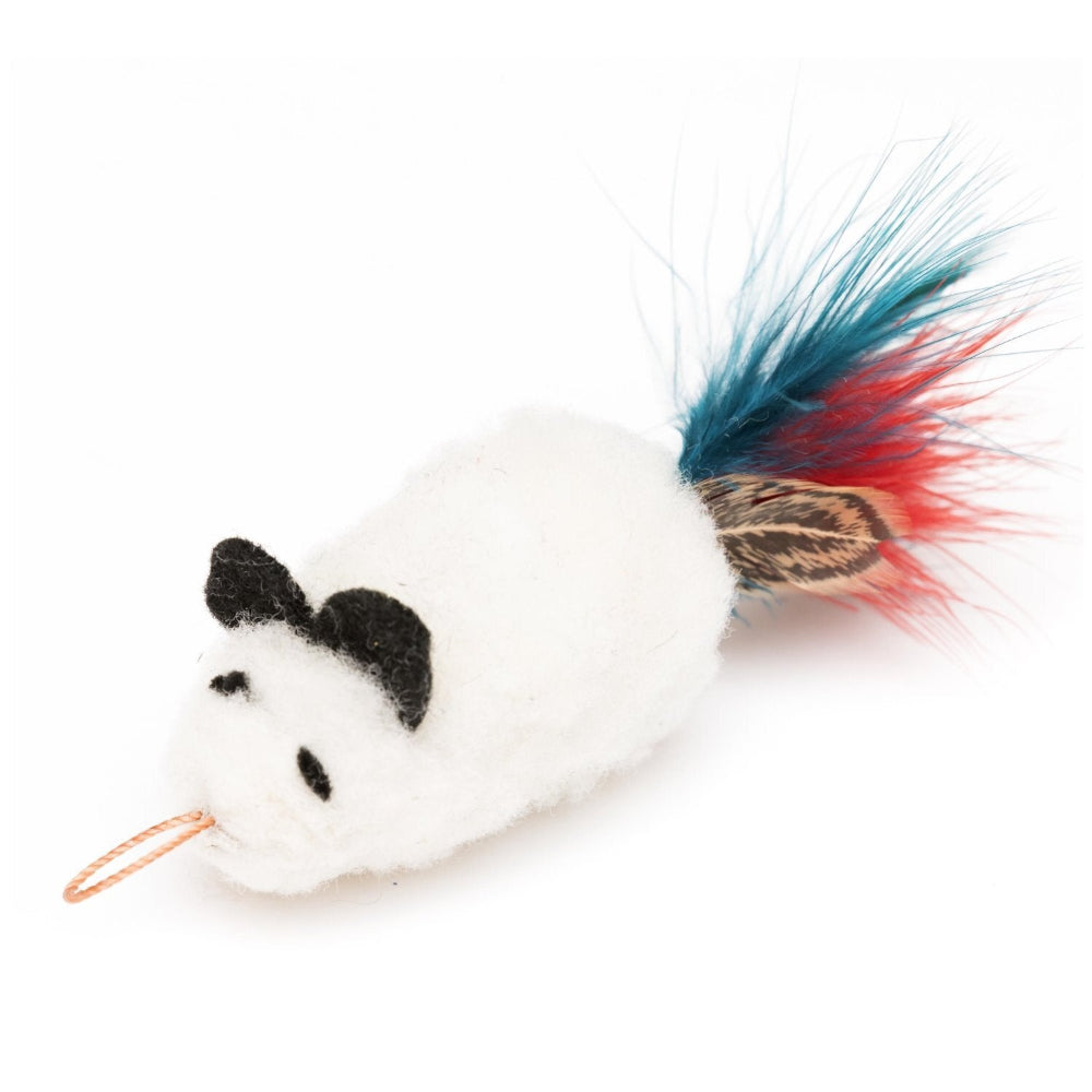 Cat Lures Replacement Lure - Wooly Feather  Mouse