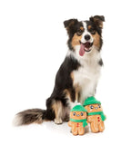 FuzzYard Dog Toy Holly Jolly Chillybread