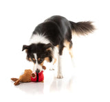 FuzzYard Dog Toy Reggie Claus Reindeer