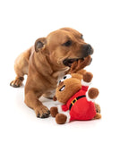 FuzzYard Dog Toy Reggie Claus Reindeer